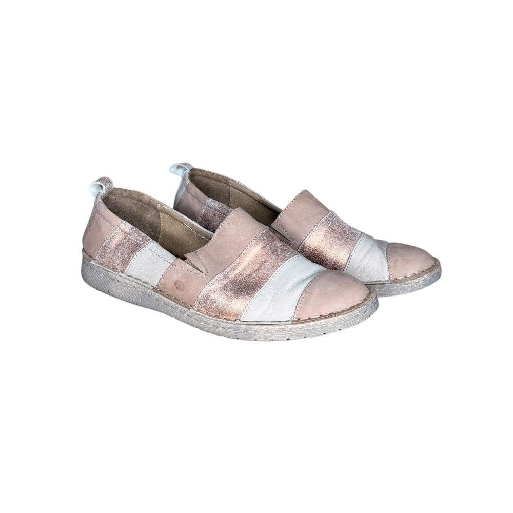 Josef Seibel  Women’s Slip On Shoes Size 10.5 (EU 41) Sofie 23 Leather Metallic